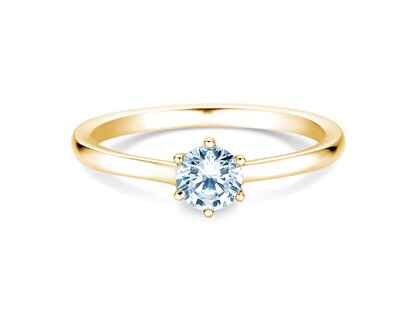 Anello di Fidanzamento Madison in 14K oro giallo con diamante 0,50ct G/SI