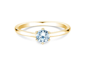 Anello di Fidanzamento Madison in 14K oro giallo con diamante 0,50ct G/SI