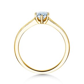 Anello di Fidanzamento Madison in 14K oro giallo con diamante 0,50ct G/SI