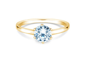 Anello di Fidanzamento Madison in 9K oro giallo con diamante 1,00ct H/SI