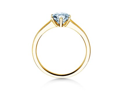 Anello di Fidanzamento Madison in 9K oro giallo con diamante 1,00ct H/SI