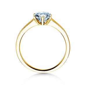 Anello di Fidanzamento Madison in 9K oro giallo con diamante 1,00ct H/SI