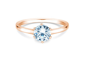 Anello di Fidanzamento Madison in 14K oro rosa con diamante 1,00ct H/SI