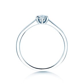 Anello di Fidanzamento Madison in argento 925/- con diamante 0,15ct H/SI