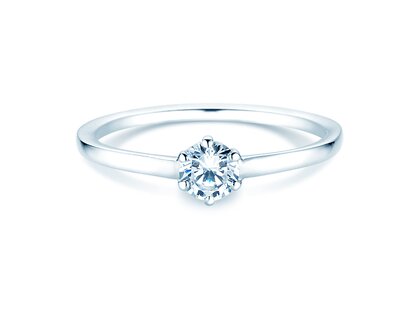 Anello di Fidanzamento Madison in 18K oro bianco con diamante 0,25ct G/SI