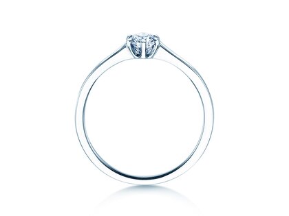 Anello di Fidanzamento Madison in 18K oro bianco con diamante 0,25ct G/SI