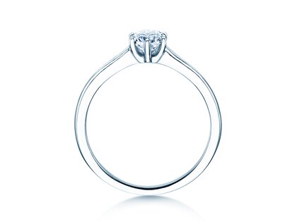 Anello di Fidanzamento Madison in 9K oro bianco con diamante 0,50ct G/SI