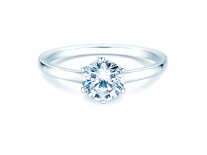 Anello di Fidanzamento Madison in 9K oro bianco con diamante 1,00ct H/SI