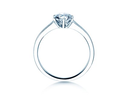 Anello di Fidanzamento Madison in 9K oro bianco con diamante 1,00ct H/SI