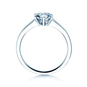 Anello di Fidanzamento Madison in 9K oro bianco con diamante 1,00ct H/SI