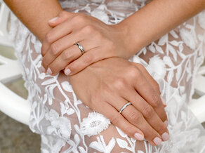 Anello di Fidanzamento Promise in argento 925/- con diamante 0,10ct D/IF