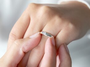 Anello di Fidanzamento Promise in argento