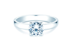 Anello di Fidanzamento Pure in 14K oro bianco con diamante 2,50ct G/VS