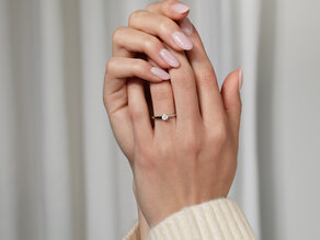 Anello di Fidanzamento Romance in argento