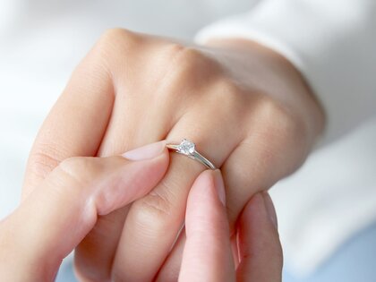 Anello di Fidanzamento Romance in argento