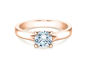 Anello di Fidanzamento Romance in 9K oro rosa con diamante 2,50ct G/VS