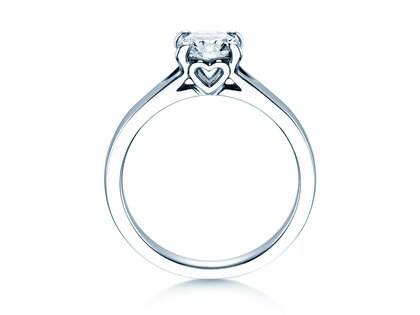 Anello di Fidanzamento Romance in 14K oro bianco con diamante 2,50ct H/SI