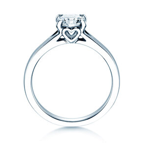 Anello di Fidanzamento Romance in 14K oro bianco con diamante 2,50ct H/SI