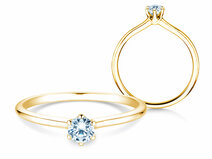 Anello di Fidanzamento Royal in 18K oro giallo con diamante 0,25ct G/SI