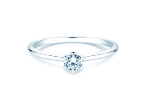 Anello di Fidanzamento Royal in 14K oro bianco con diamante 0,30ct G/SI