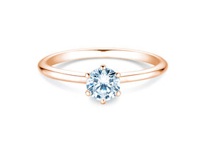 Anello di Fidanzamento Royal in oro rosa