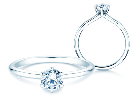 Anello di Fidanzamento Royal in argento
