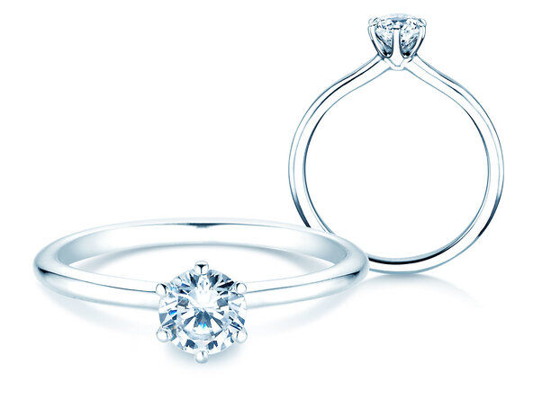 Anello di Fidanzamento Royal in argento