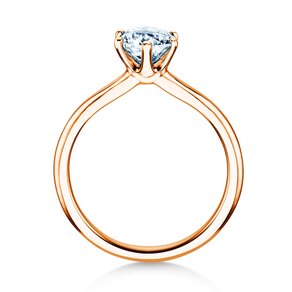 Anello di Fidanzamento Royal in 9K oro rosa con diamante 1,00ct H/SI