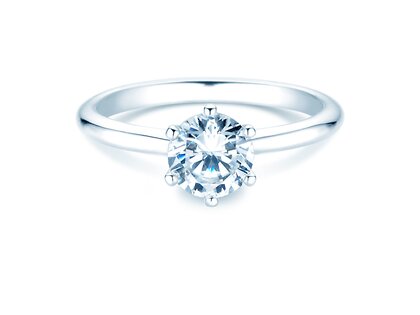 Anello di Fidanzamento Royal in 18K oro bianco con diamante 2,00ct D/IF