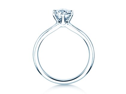 Anello di Fidanzamento Royal in 18K oro bianco con diamante 2,00ct D/IF