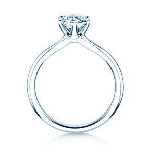 Anello di Fidanzamento Royal in 18K oro bianco con diamante 2,00ct D/IF