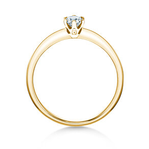 Anello di Fidanzamento The One in 14K oro giallo con diamante 0,25ct G/SI