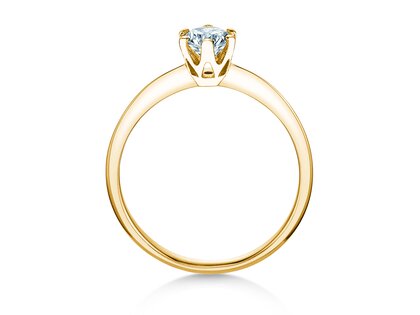 Anello di Fidanzamento The One in oro giallo