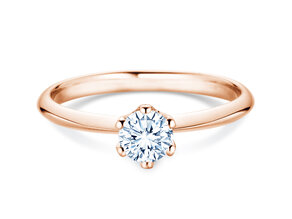 Anello di Fidanzamento The One in oro rosa