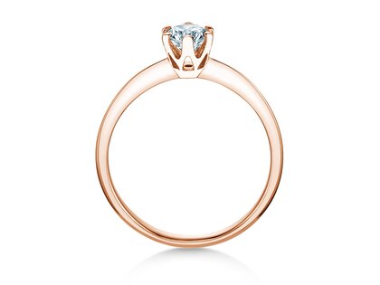 Anello di Fidanzamento The One in oro rosa