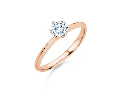 Anello di Fidanzamento The One in oro rosa