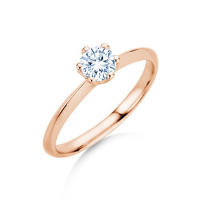 Anello di Fidanzamento The One in oro rosa