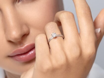 Anello di Fidanzamento The One in argento