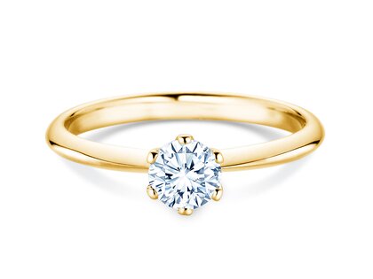 Anello di Fidanzamento The One in 18K oro giallo con diamante 0,60ct G/IF