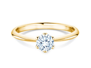 Anello di Fidanzamento The One in 18K oro giallo con diamante 0,60ct G/IF