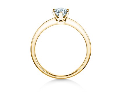 Anello di Fidanzamento The One in 18K oro giallo con diamante 0,60ct G/IF