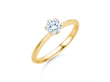 Anello di Fidanzamento The One in 18K oro giallo con diamante 0,60ct G/IF