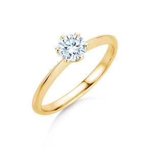 Anello di Fidanzamento The One in 18K oro giallo con diamante 0,60ct G/IF