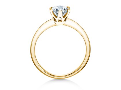 Anello di Fidanzamento The One in 9K oro giallo con diamante 1,50ct G/SI
