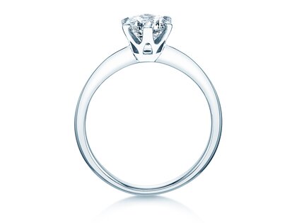 Anello di Fidanzamento The One in 9K oro bianco con diamante 1,00ct H/SI