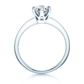 Anello di Fidanzamento The One in 9K oro bianco con diamante 1,00ct H/SI