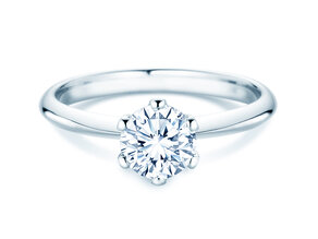 Anello di Fidanzamento The One in 9K oro bianco con diamante 1,00ct H/SI