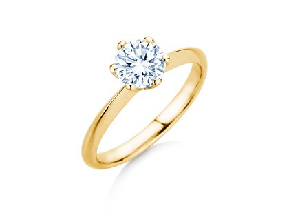 Anello di Fidanzamento The One in 9K oro giallo con diamante 1,50ct G/SI