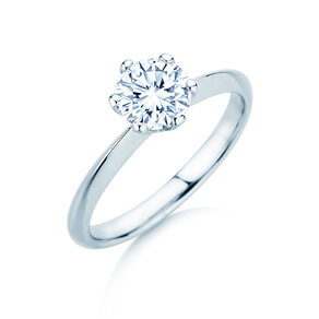 Anello di Fidanzamento The One in 9K oro bianco con diamante 1,00ct H/SI
