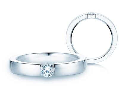 Anello di Fidanzamento Infinity in platino